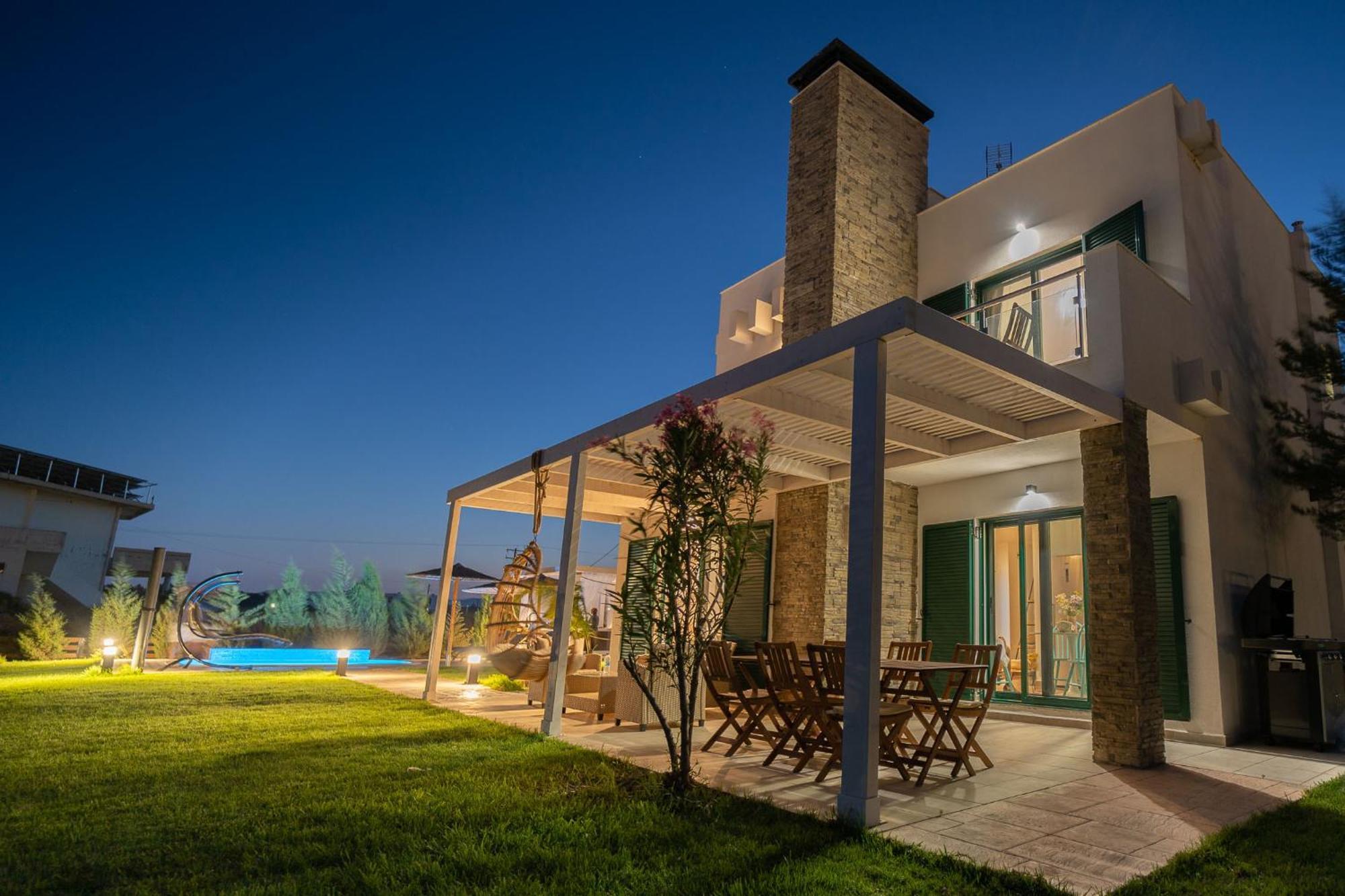Heliophos Villa Amalthia Kiotari Exterior foto